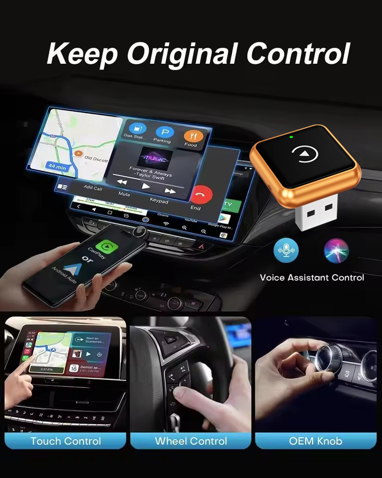 2in1 Wireless CarPlay Dongle W - огляд і ціна Wifi Smart Plug
