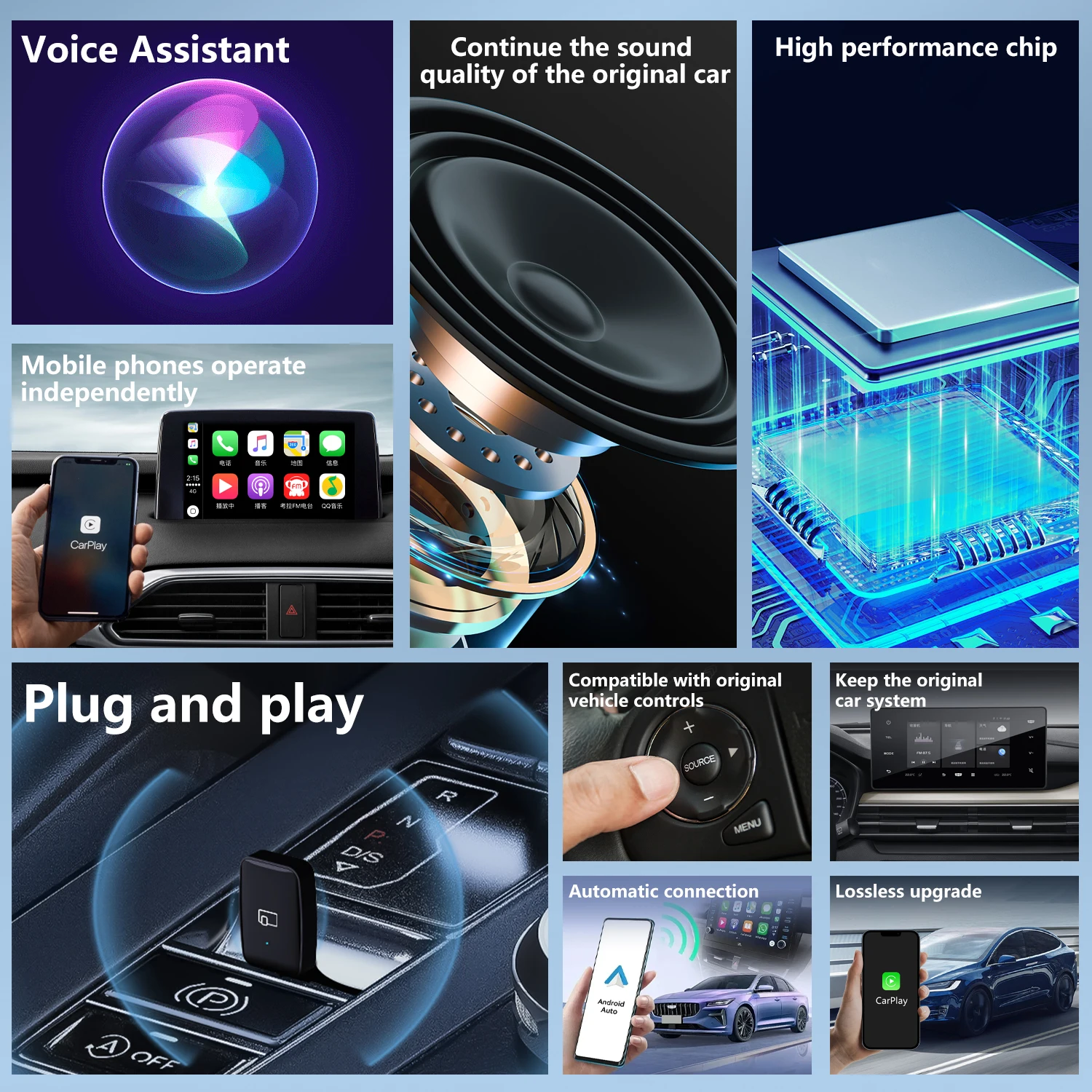 2025 New Wireless Carplay Andr - огляд і ціна Wifi Smart Plug