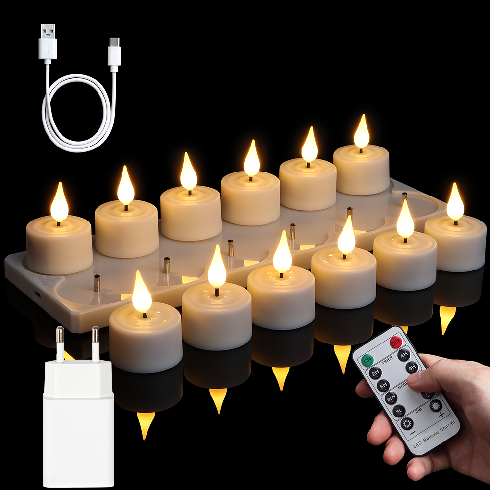 LED Candle Light Rechargeable  - огляд і ціна Smart Home Room