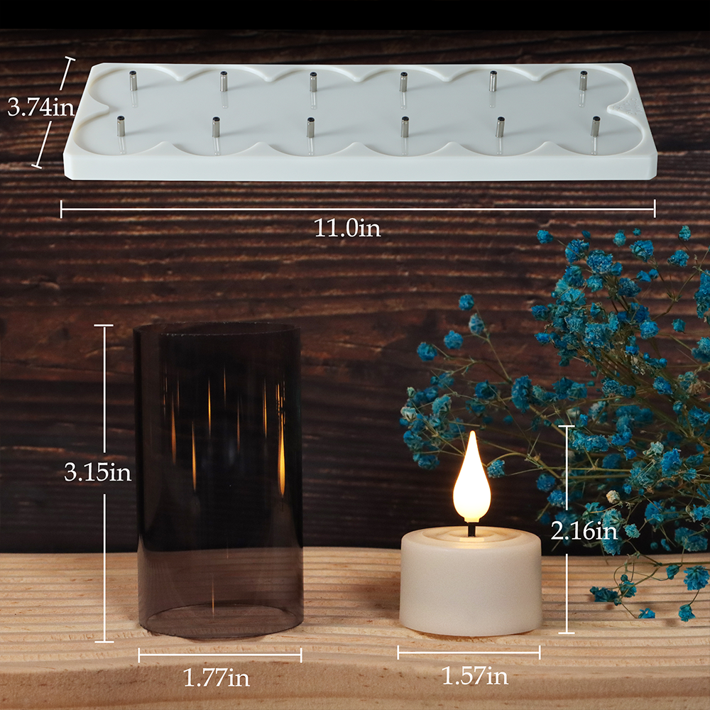 LED Candle Light Rechargeable  - огляд і ціна Smart Home Room