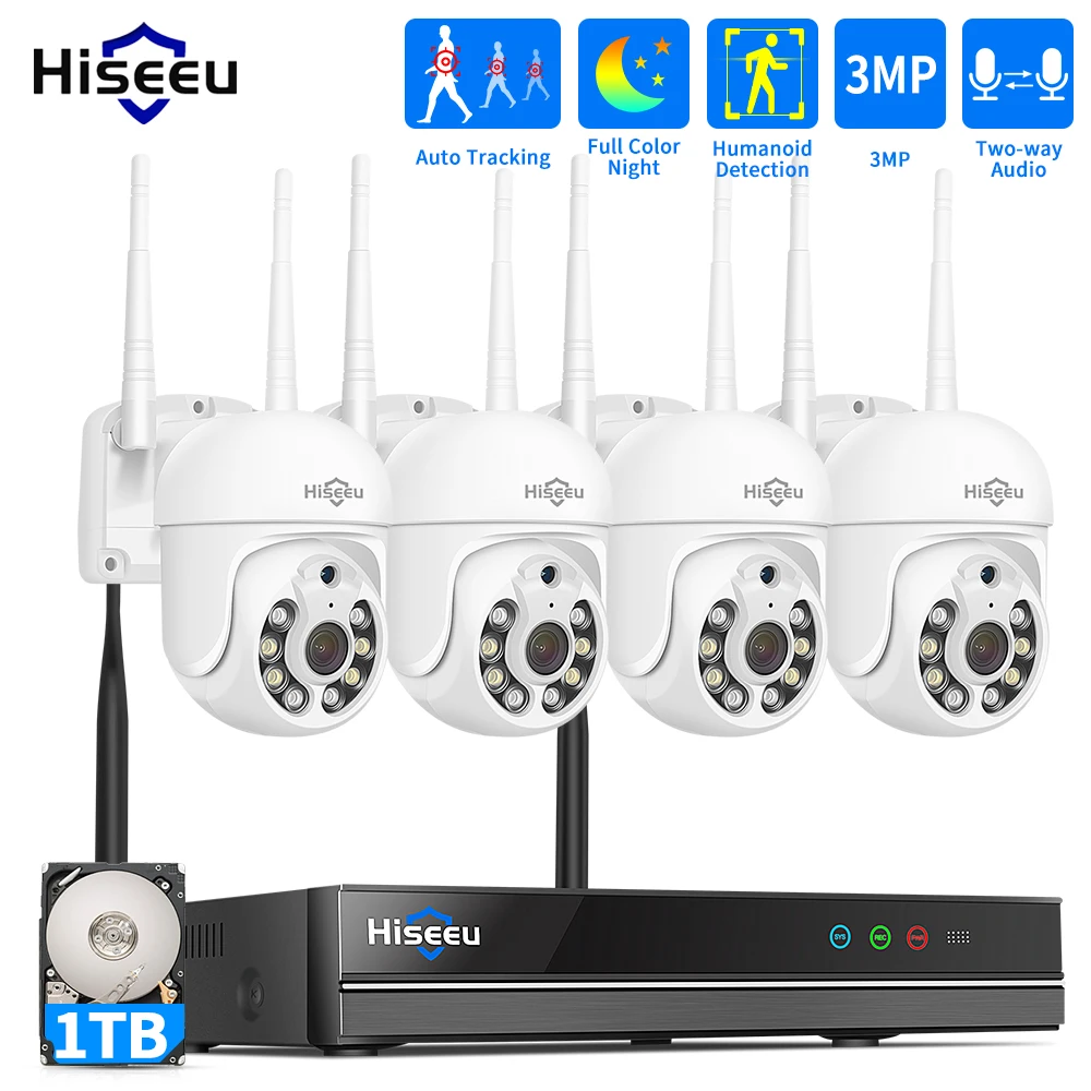 Hiseeu 5MP WiFi CCTV Camera Se - огляд і ціна Smart Home Outdoor Camera
