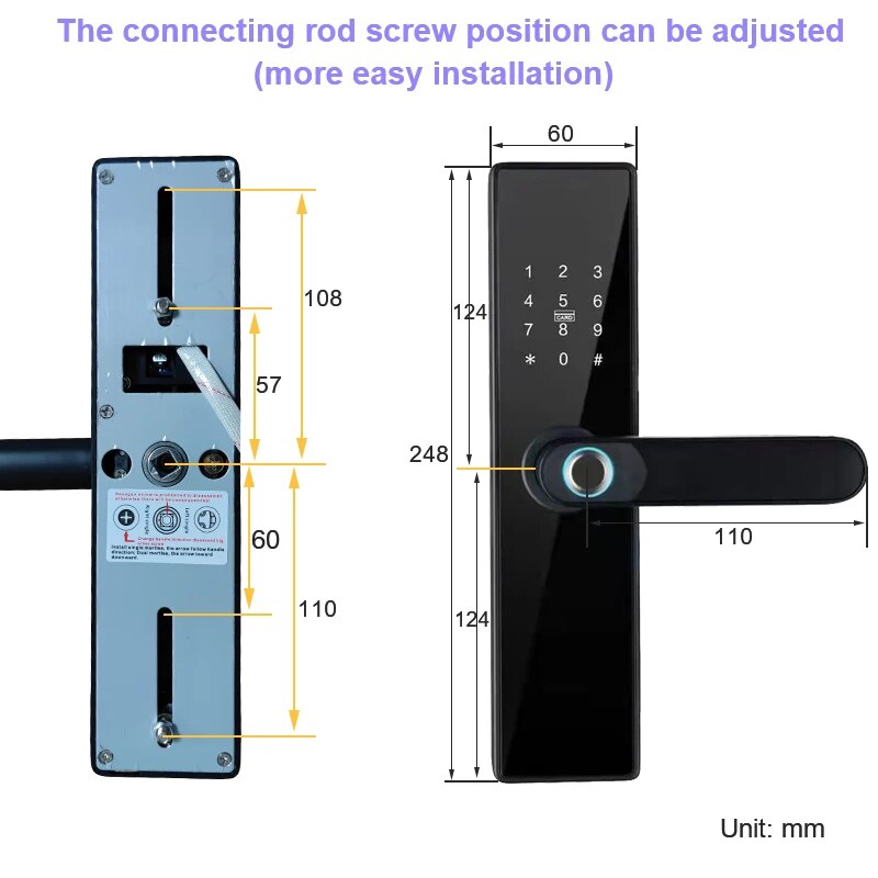 Tuya Wifi Smart Lock Fingerpri - огляд і ціна Smart Home Ezviz