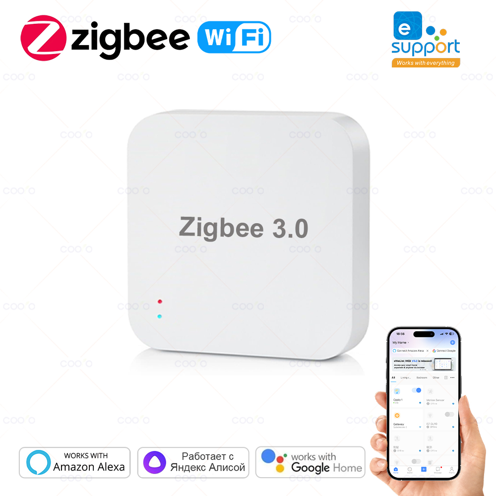 Zigbee 3.0 Gateway Hub Smart H - огляд і ціна Smart Home Zentrale