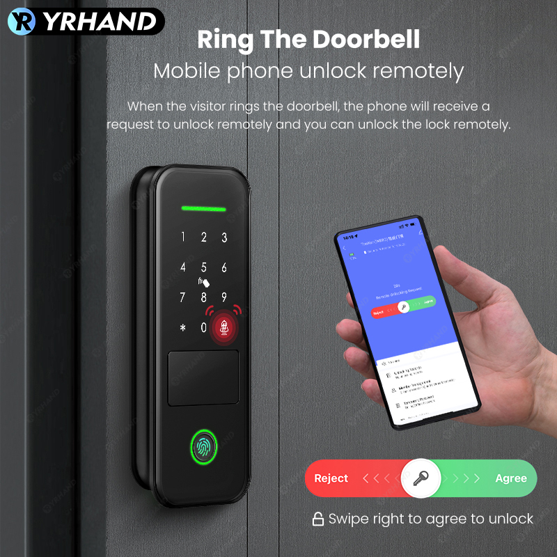 Tuya Smart lock cerradura inte - огляд і ціна Smart Home Ezviz