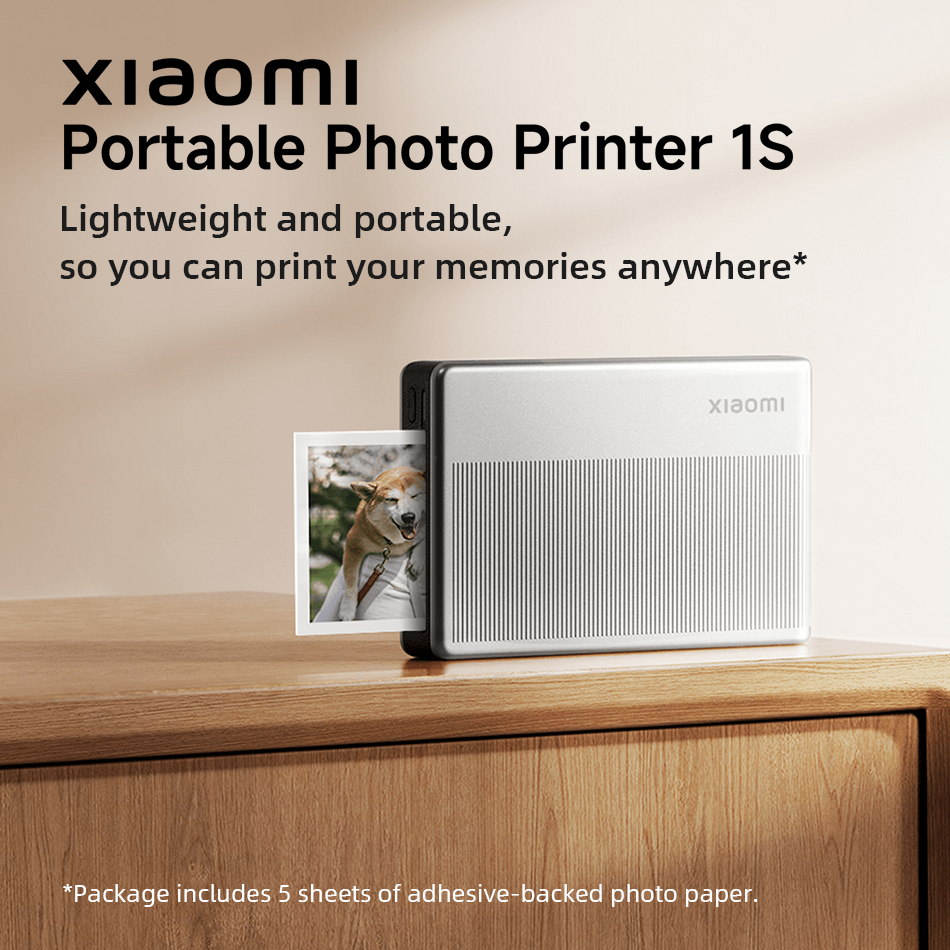 Xiaomi Portable Photo Printer  - огляд і ціна Smart Home Png