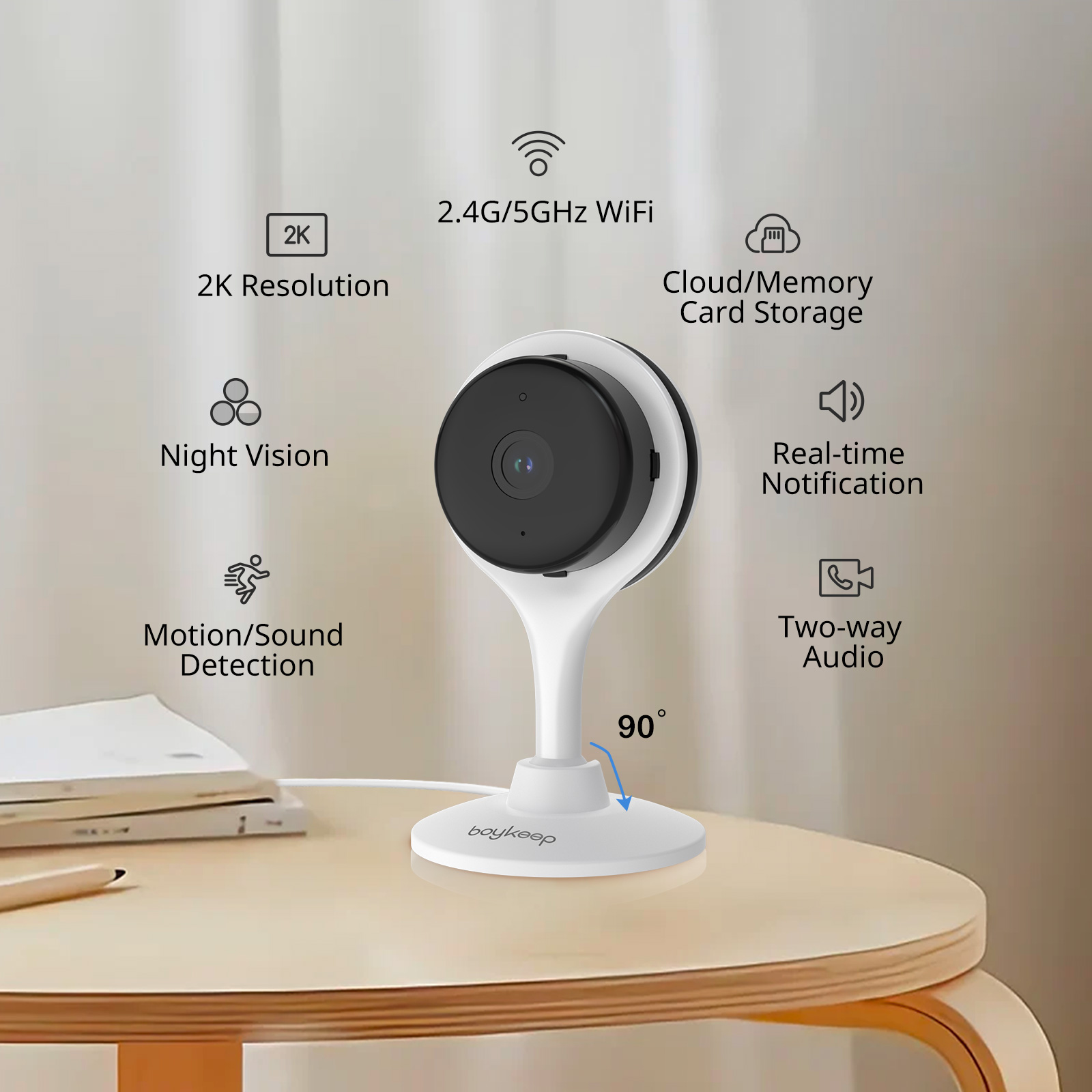 BoyKeep Surveillance Camera 3M - огляд і ціна Smart Home Ezviz