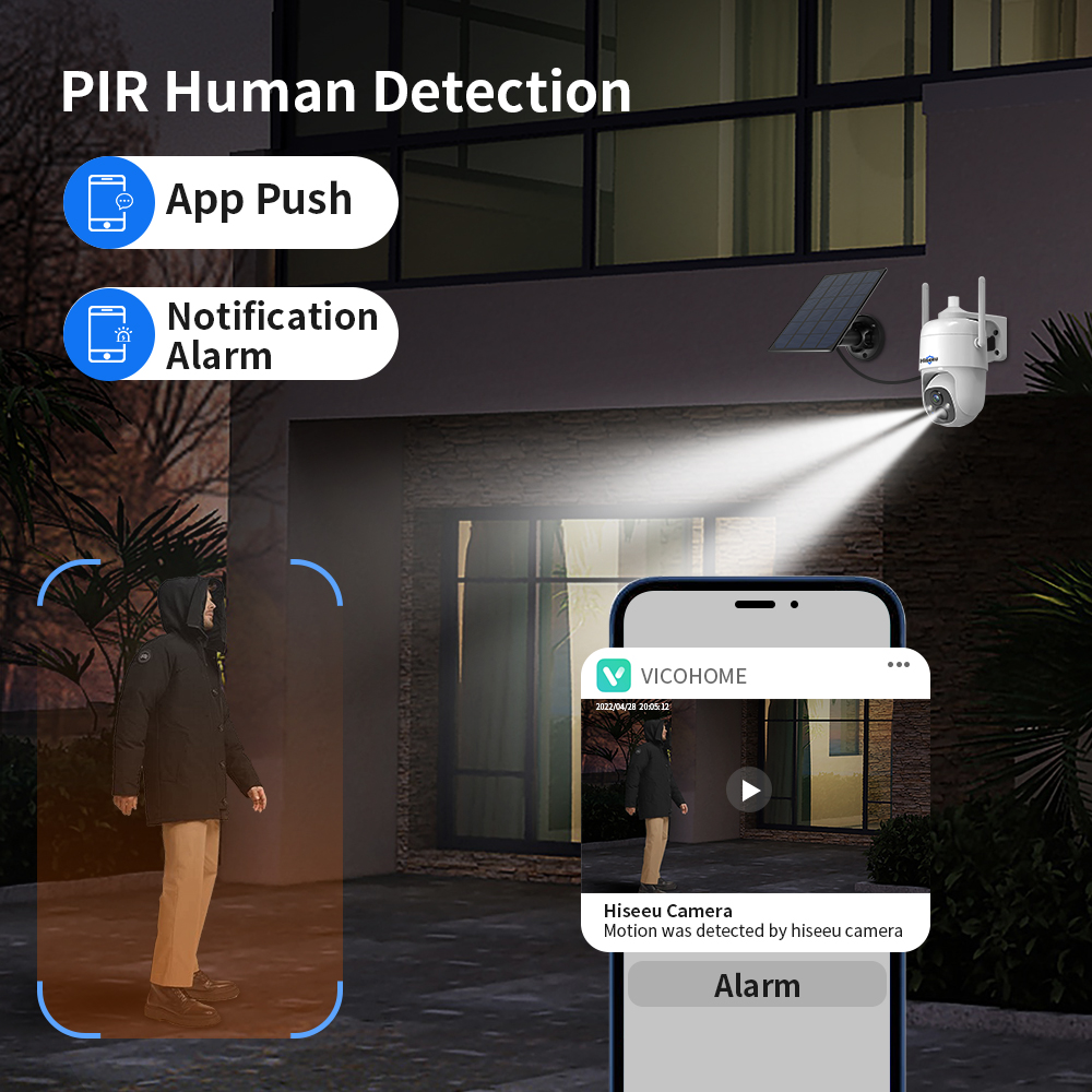 Hiseeu 3MP Cloud AI WiFi Video - огляд і ціна Smart Home Outdoor Camera