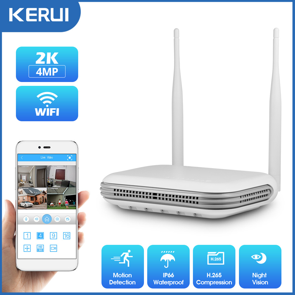 KERUI 2K 4MP Outdoor Full HD S - огляд і ціна Smart Home Outdoor Camera