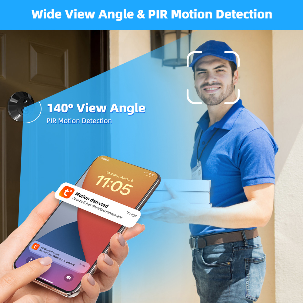 3MP Tuya Smart WiFi Digital Do - огляд і ціна Smart Home Ezviz