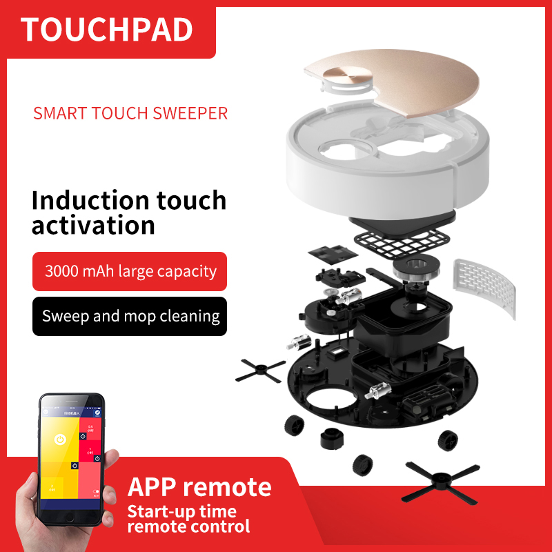 ES06 Robot Vacuum Cleaner Smar - огляд і ціна Smart Home Floor Plan