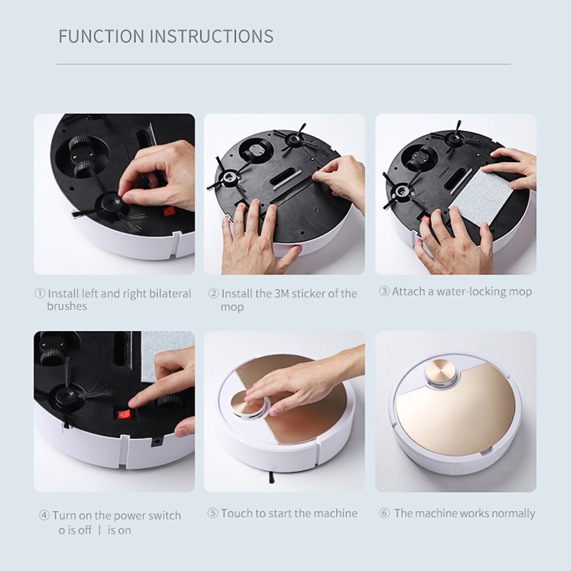 ES06 Robot Vacuum Cleaner Smar - огляд і ціна Smart Home Floor Plan