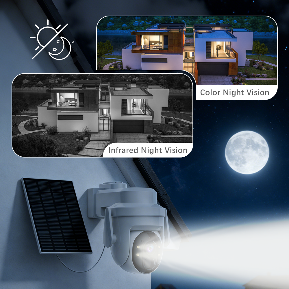 2K Solar Security Camera Pan/T - огляд і ціна Smart Home Outdoor Camera