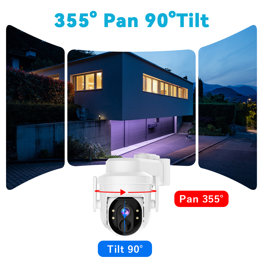 2K Solar Security Camera Pan/T - огляд і ціна Smart Home Outdoor Camera
